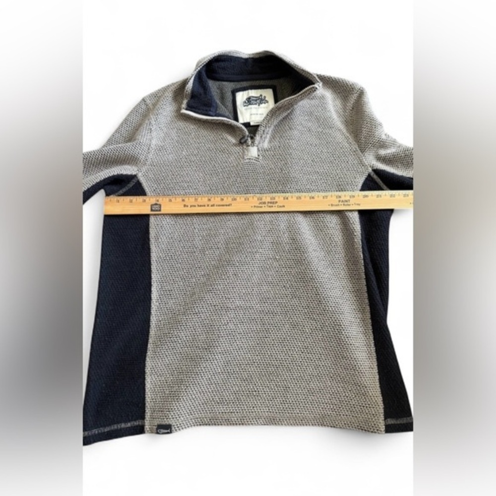 NWOT WEIRD FISH‎ QUARTER ZIP PULL OVER MENS SIZE LARGE - Picture 6 of 7